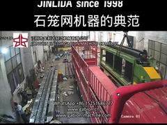 भारी शुल्क GLD-2 गैबियन उत्पादन लाइन, काम चौड़ाई 4300, जाल आकार 100x120mm