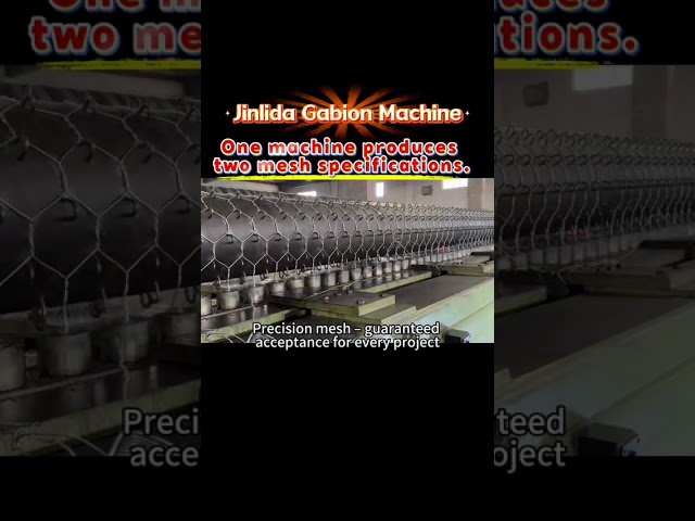 Why Gabion Mesh Manufacturing is Booming? Smart Factories Use Jinlida Gabion Machines