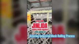 हाई-स्पीड पूरी तरह से स्वचालित गेबियन मेष मशीन उत्पादन लाइन