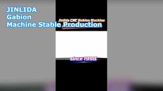 गेबियन मशीन 1998 से वास्तविक कारखानों के लिए डिज़ाइन की गई है