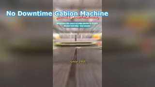 गेबियन मशीन को अनियोजित डाउनटाइम को कम करने के लिए डिज़ाइन किया गया है