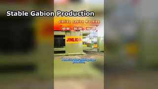 स्थिर फैक्टरी उत्पादन के लिए निर्मित गेबियन मशीन | 1998 के बाद से