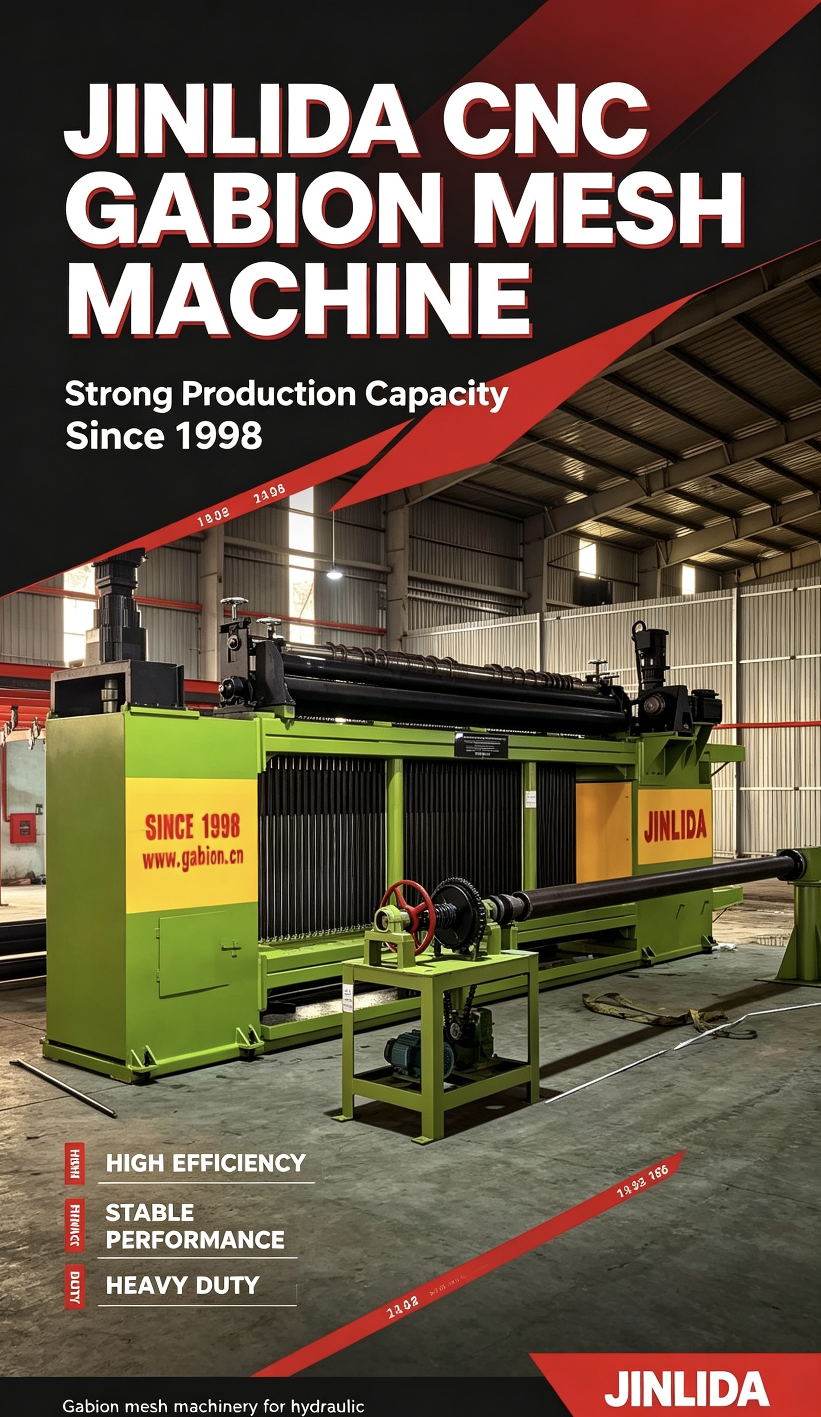 नवीनतम कंपनी ब्लॉग के बारे में How to Set Up a CNC Gabion Mesh Machine Before Production: A Practical Pre-Start Checklist