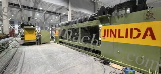 खरीदें पूरी तरह से स्वचालित सीएनसी गेबियन बॉक्स उत्पादन लाइन - 2m/3m/4m चौड़ाई मेष के लिए सटीक पीएलसी नियंत्रण ऑनलाइन निर्माण