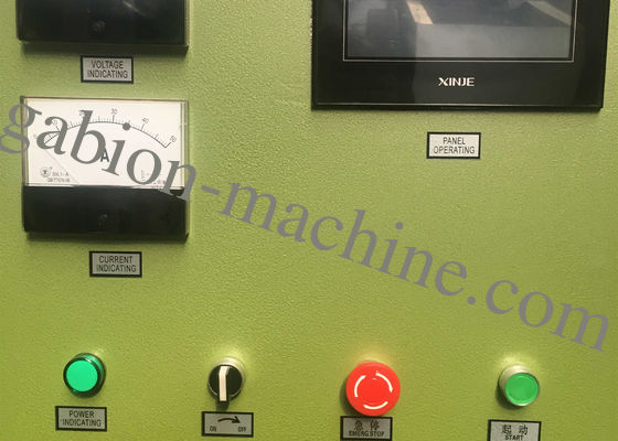 खरीदें विभिन्न चौड़ाई और मेष आकार गेबियन जाल के लिए हेक्सागोनल नेटिंग मशीन ऑनलाइन निर्माण