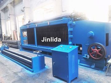 खरीदें हाई स्पीड हेक्सागोनल वायर नेटिंग मशीन / गेबियन जाल मशीन 60mm x 80mm ऑनलाइन निर्माण