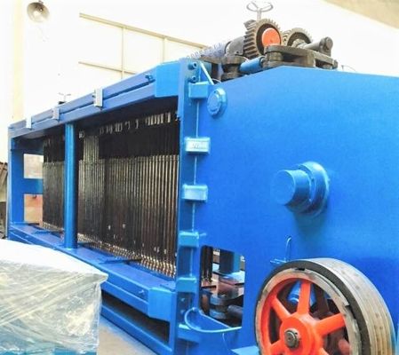खरीदें हेक्सागोनल 22kw 165m / H Gi वायर नेट मेकिंग मशीन रिवर कोर्स ऑनलाइन निर्माण