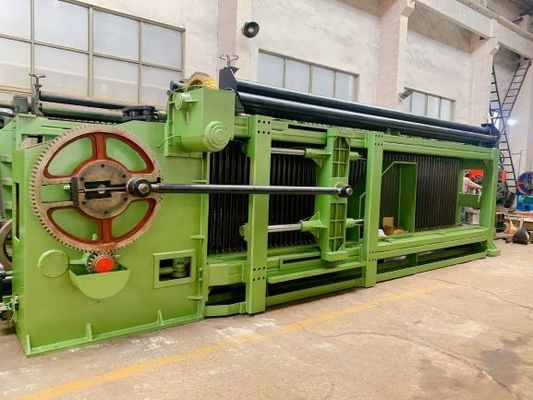 खरीदें रासायनिक औद्योगिक के लिए कस्टम 106 * 120 मिमी गेबियन बॉक्स बनाने की मशीन / गेबियन मेष मशीन ऑनलाइन निर्माण