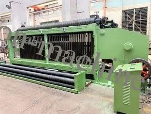 एसजीएस रॉकफॉल प्रोटेक्शन 100x120 मिमी विस्तारित मेष विनिर्माण मशीन