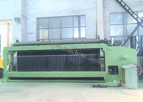 Gabion Machine 80*100mm Mesh Box for Flooding Protection PVC Coated Wire